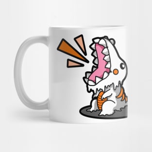 SM3GMASAURUS REX WHITE (ORANGE) Mug